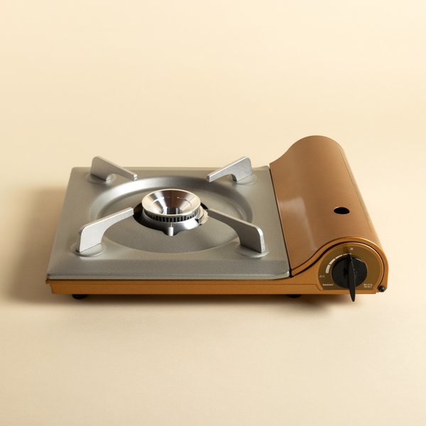 IWATANI Slim Cassette Grill – Portable Table Grill – Bronze Gold