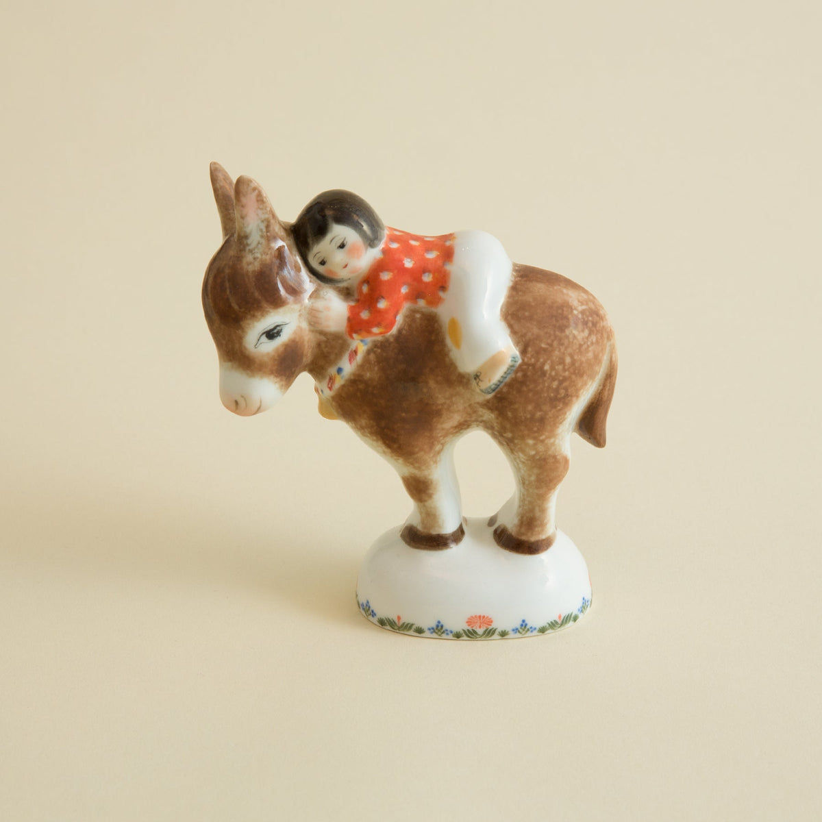 Child & Donkey FigurineFigurines