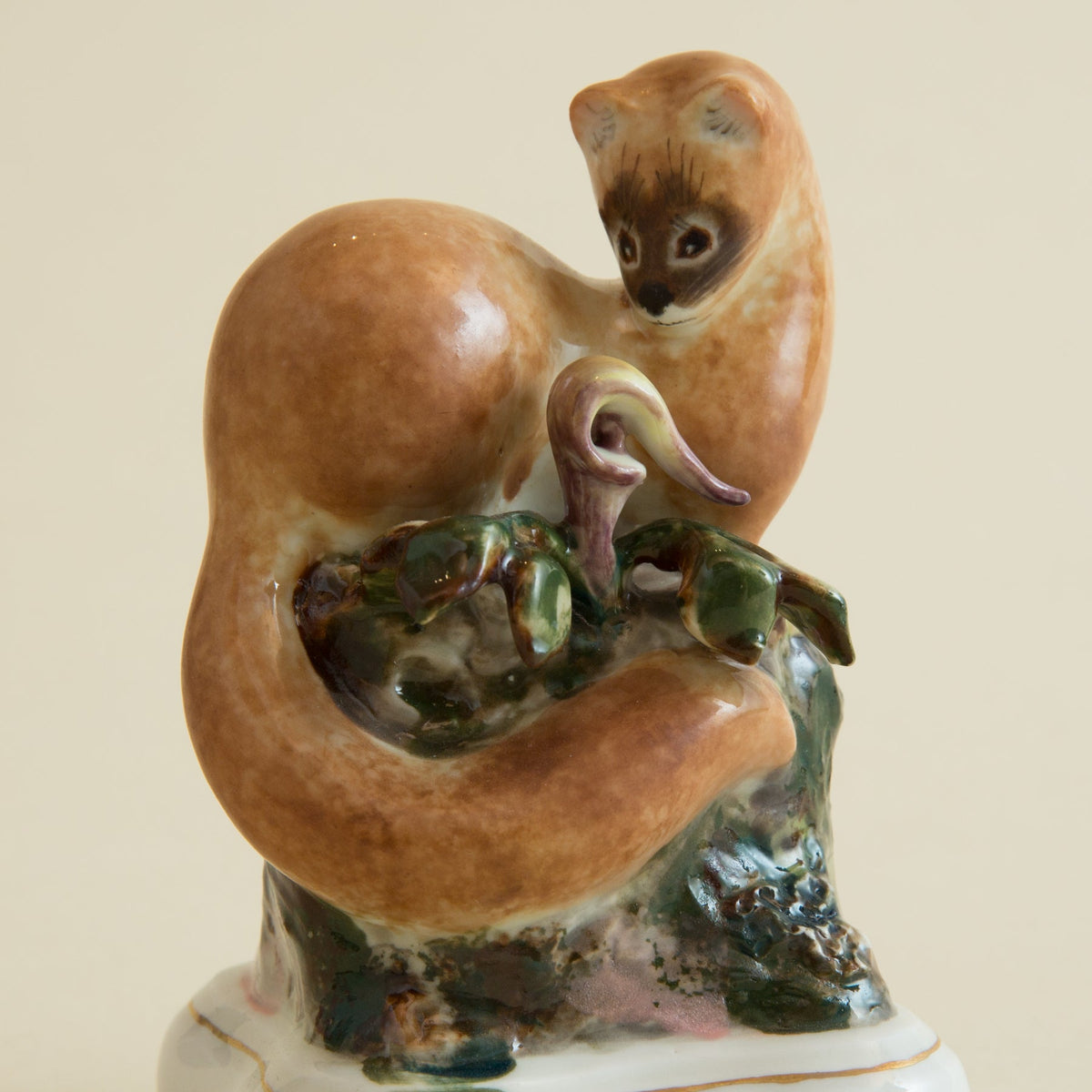 Ferret & Aroid FigurineFigurines