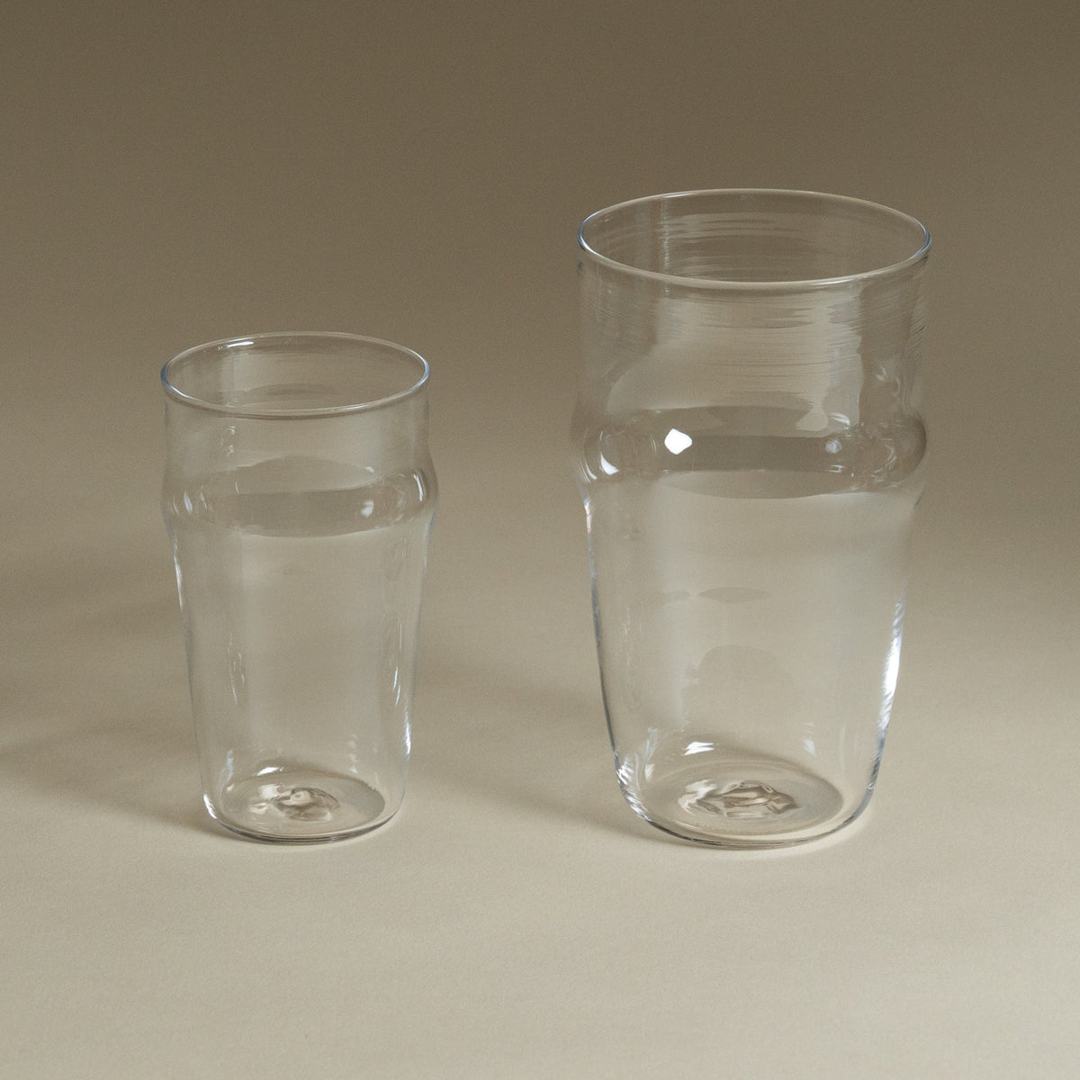 Handblown Nonic S Glass - Drinking Glass