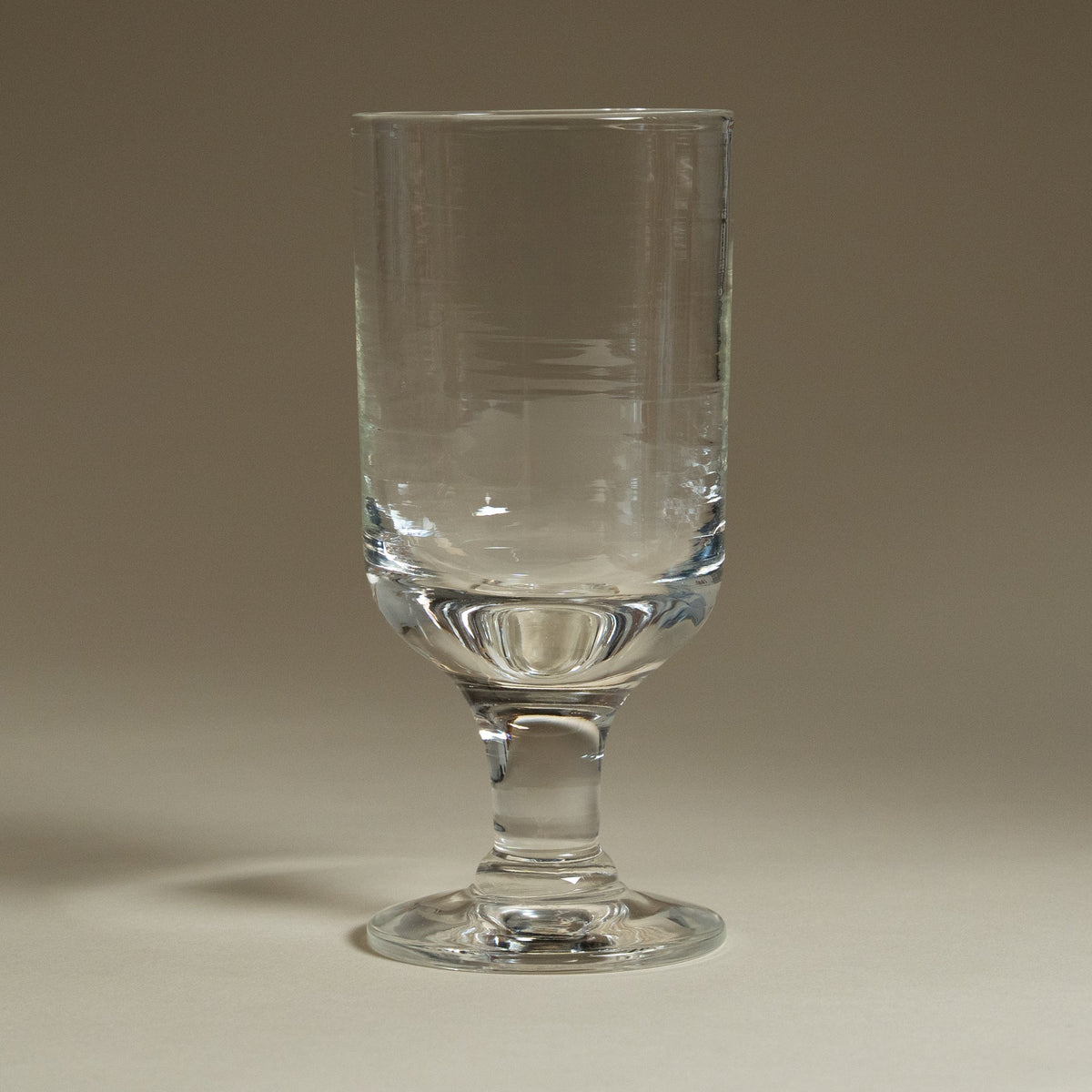 Handblown Thick Stemmed Glass - Drinking Glass