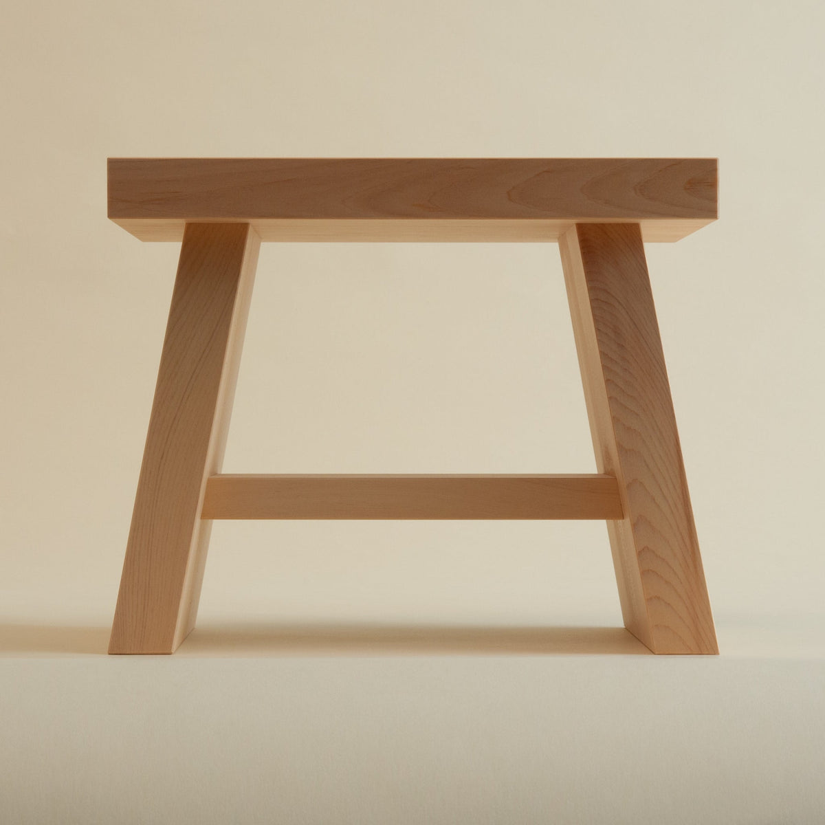 Hinoki Bath StoolBench