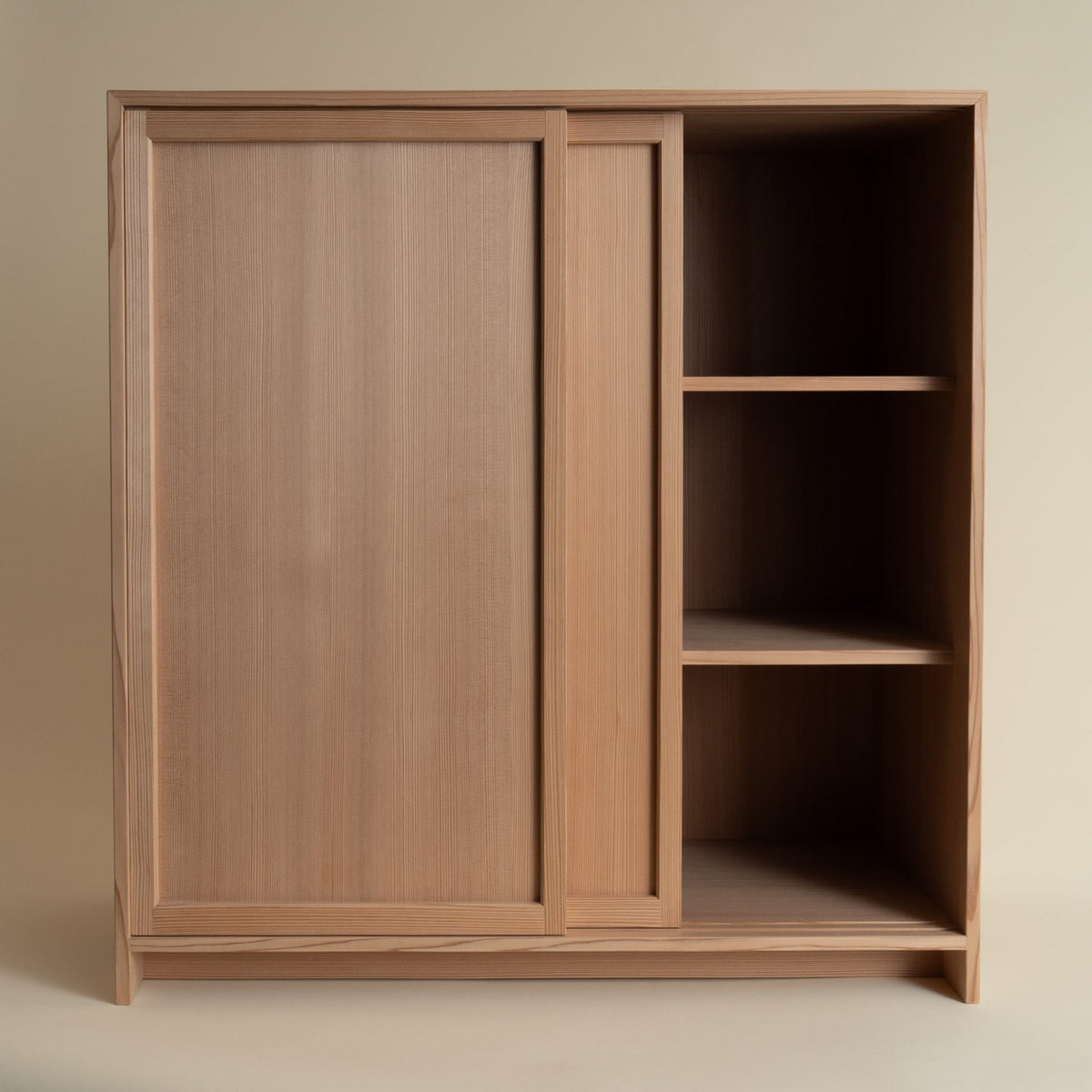 Japanese Cedar Cupboard by Osamu SaruyamaCedar Cupboard