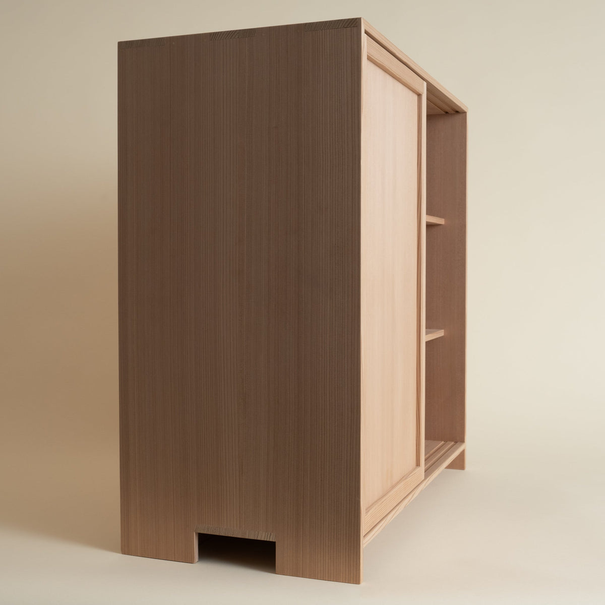Japanese Cedar Cupboard by Osamu SaruyamaCedar Cupboard