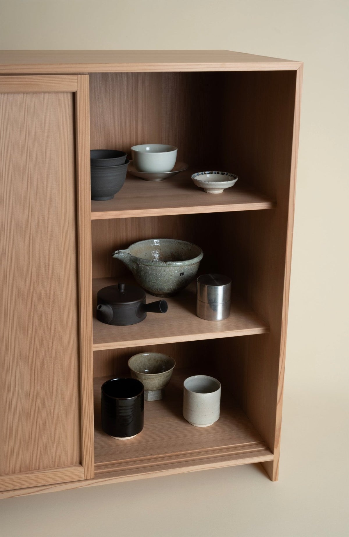 Japanese Cedar Cupboard by Osamu SaruyamaCedar Cupboard