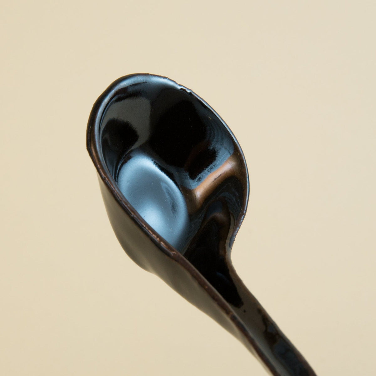 Japanese Renge Soup Spoon - Kuroame