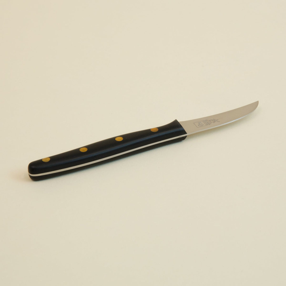 K0 Peeling Knife - POMPOM w/ Brass Rivets
