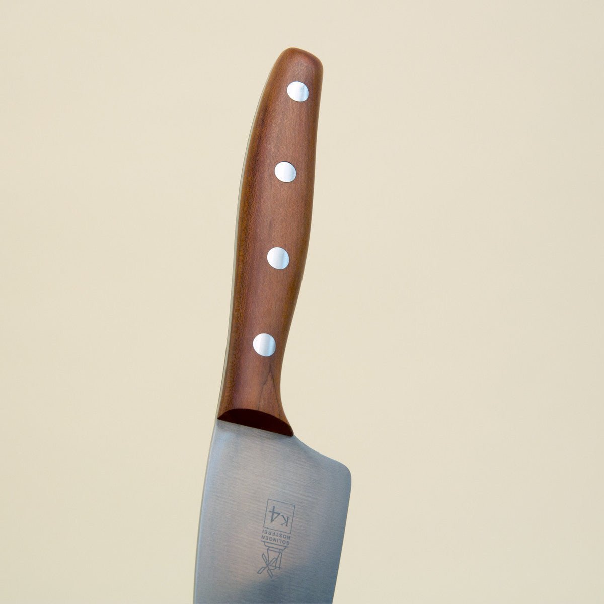 K4 Chef's Knife - PlumPlum w/ Stainless Steel Rivets