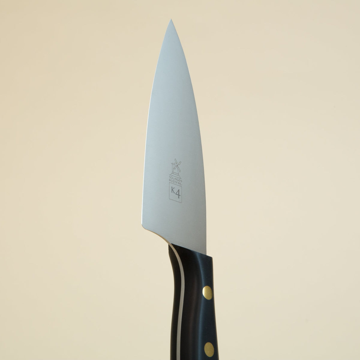 K4 Chef's Knife - POMPOM w/ Brass Rivets