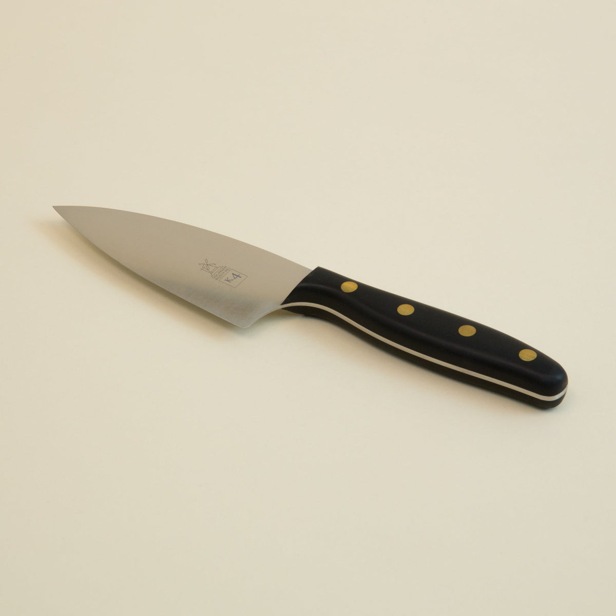 K4 Chef's Knife - POMPOM w/ Brass Rivets