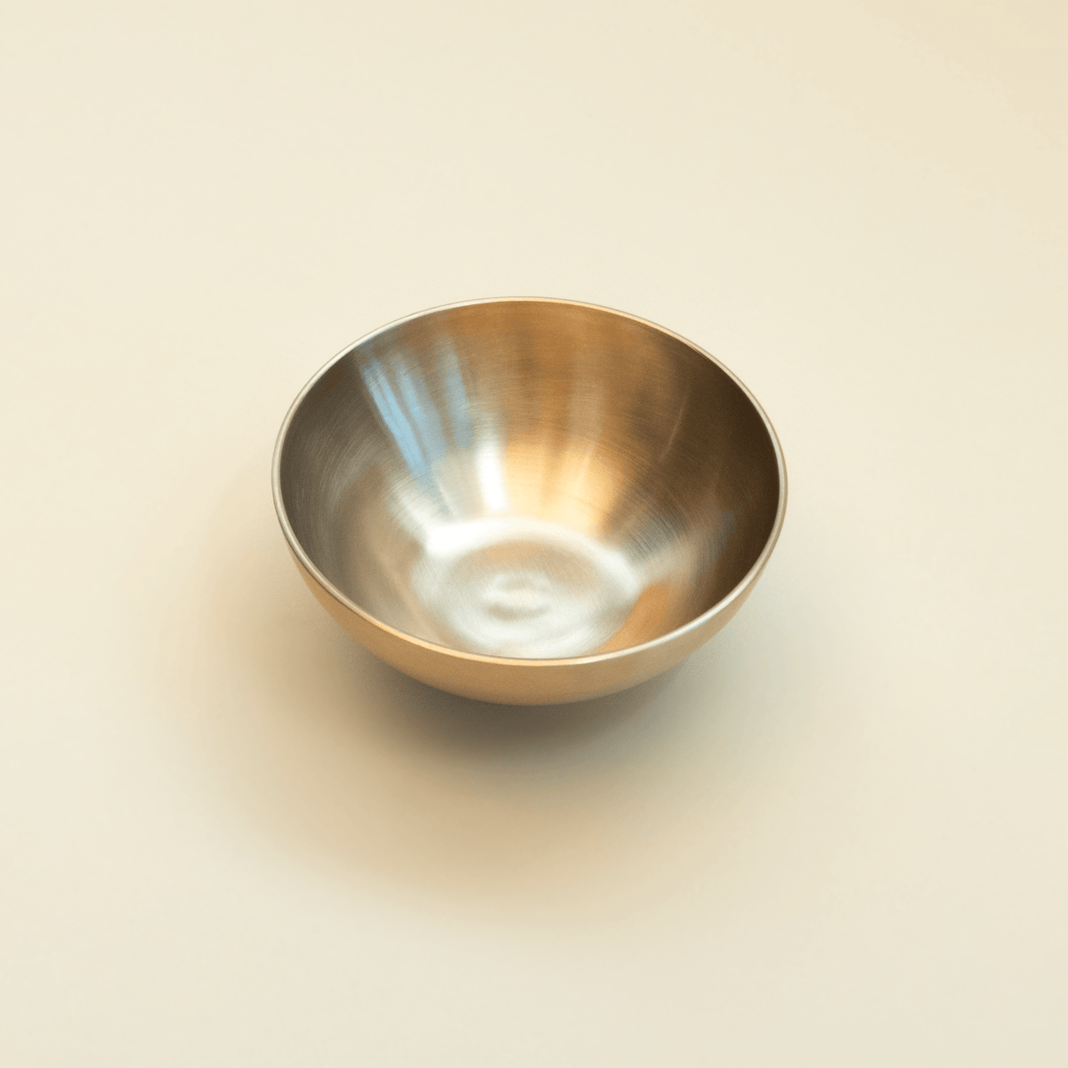 Korean Bronzeware Bowl with Foot - LLarge