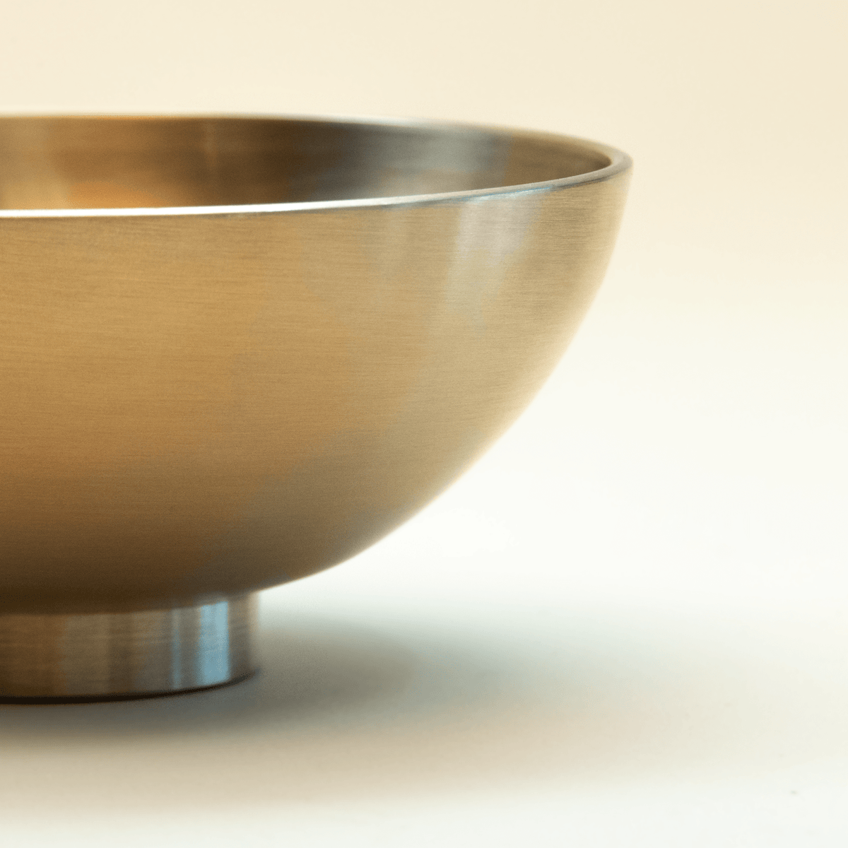 Korean Bronzeware Bowl with Foot - LLarge