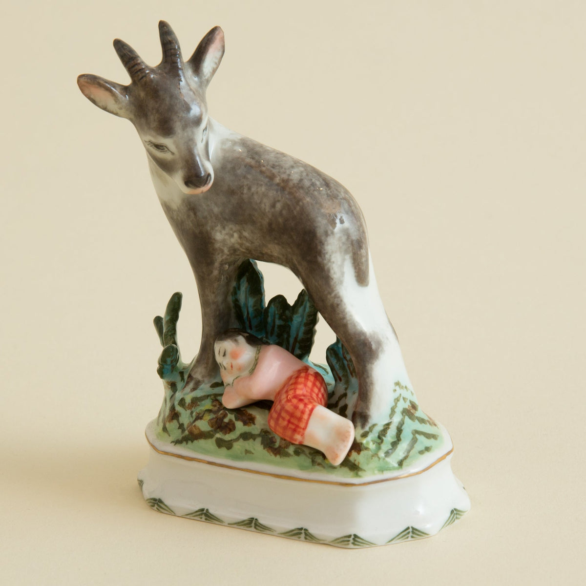 Mountain Goat & Girl FigurineFigurines