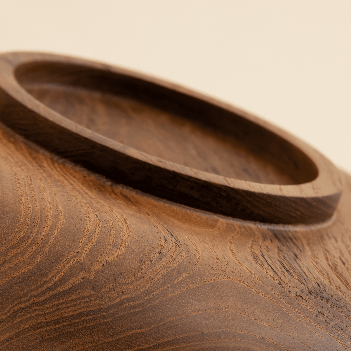 Teak Shallow BowlSmall