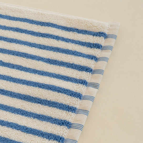 Tekla Towel - Coastal Blue Stripes - Ship from Los Angeles