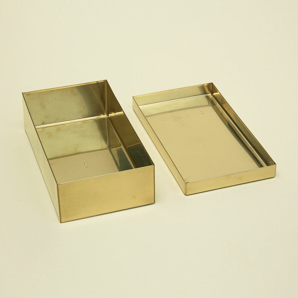 Tin Box – Brass – The Good Liver