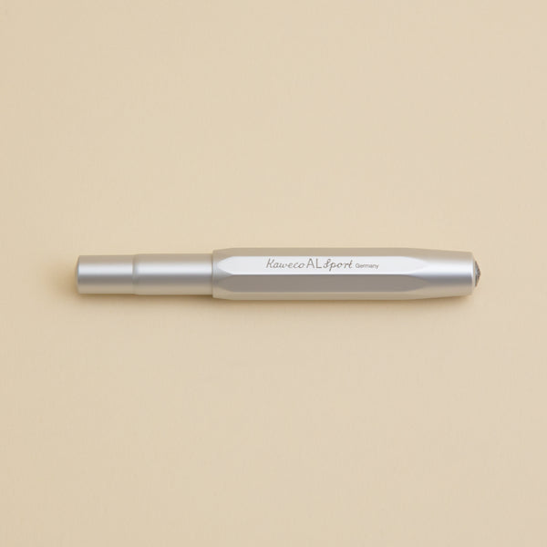 Kaweco Sport Fountain Pen - Matte Silver – The Good Liver