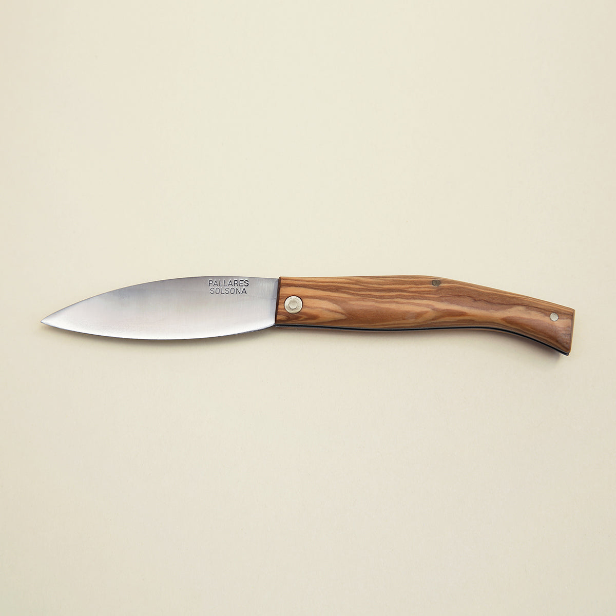 Folding Knife - Olive Wood