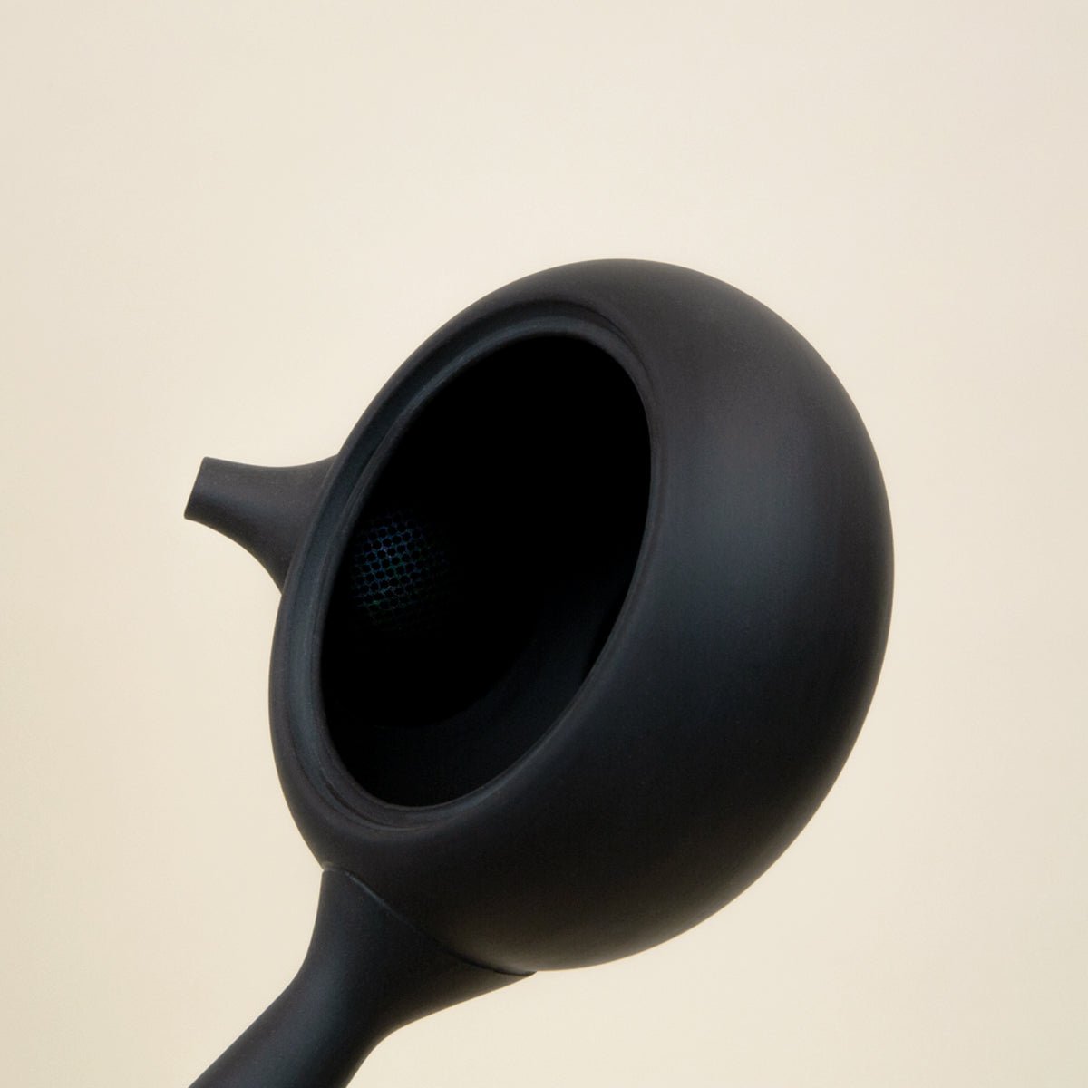 Azmaya Flat Tea Pot - Black