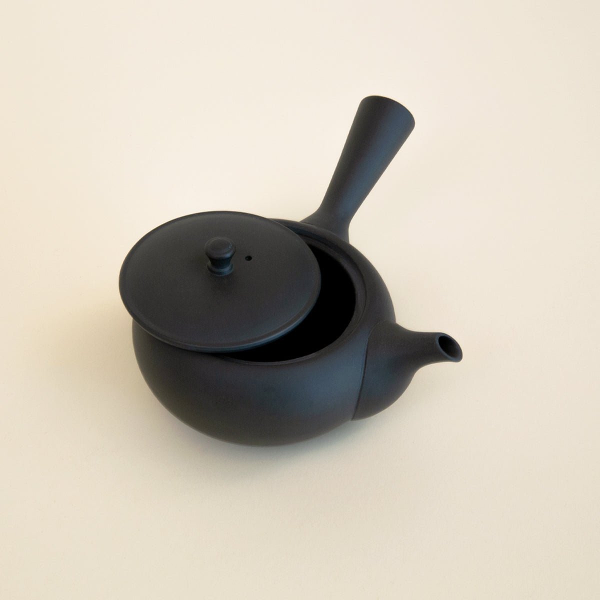 Azmaya Flat Tea Pot - Black