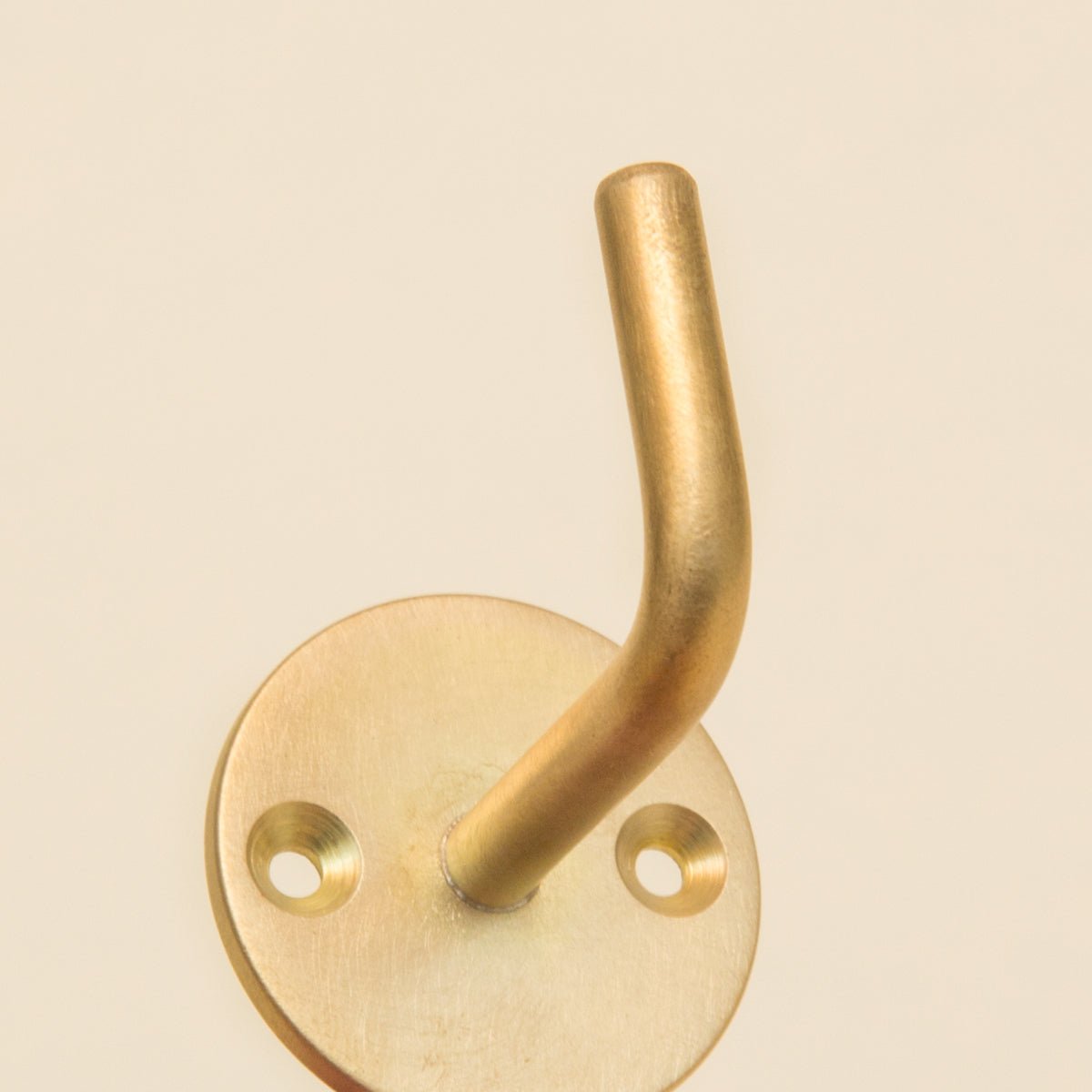 Brass Wall Hook - Round