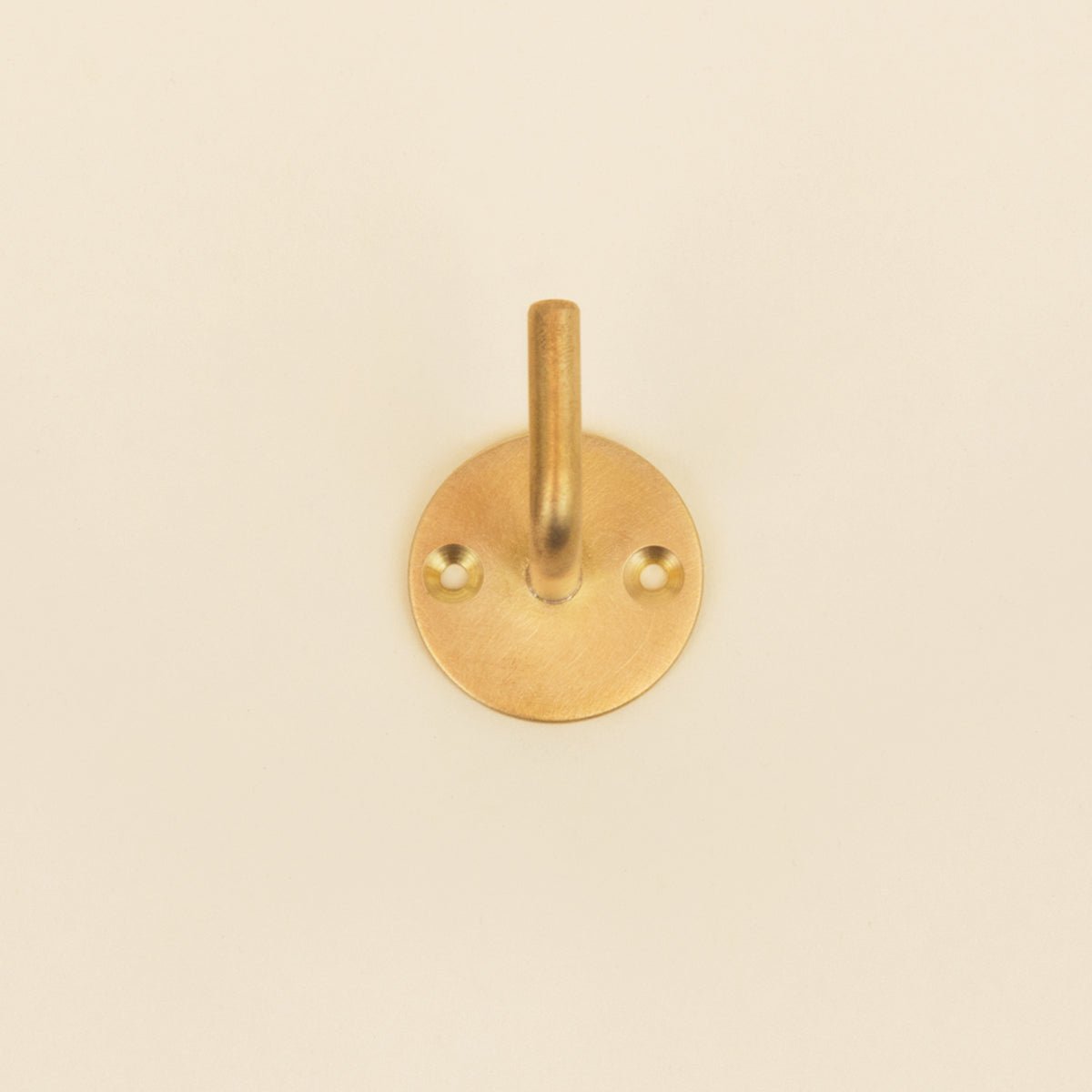 Brass Wall Hook - Round