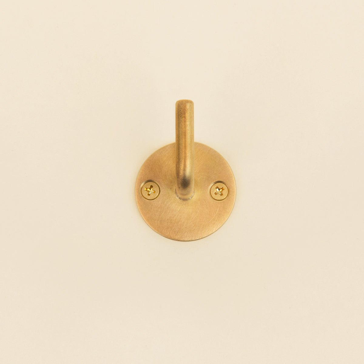 Brass Wall Hook - Round