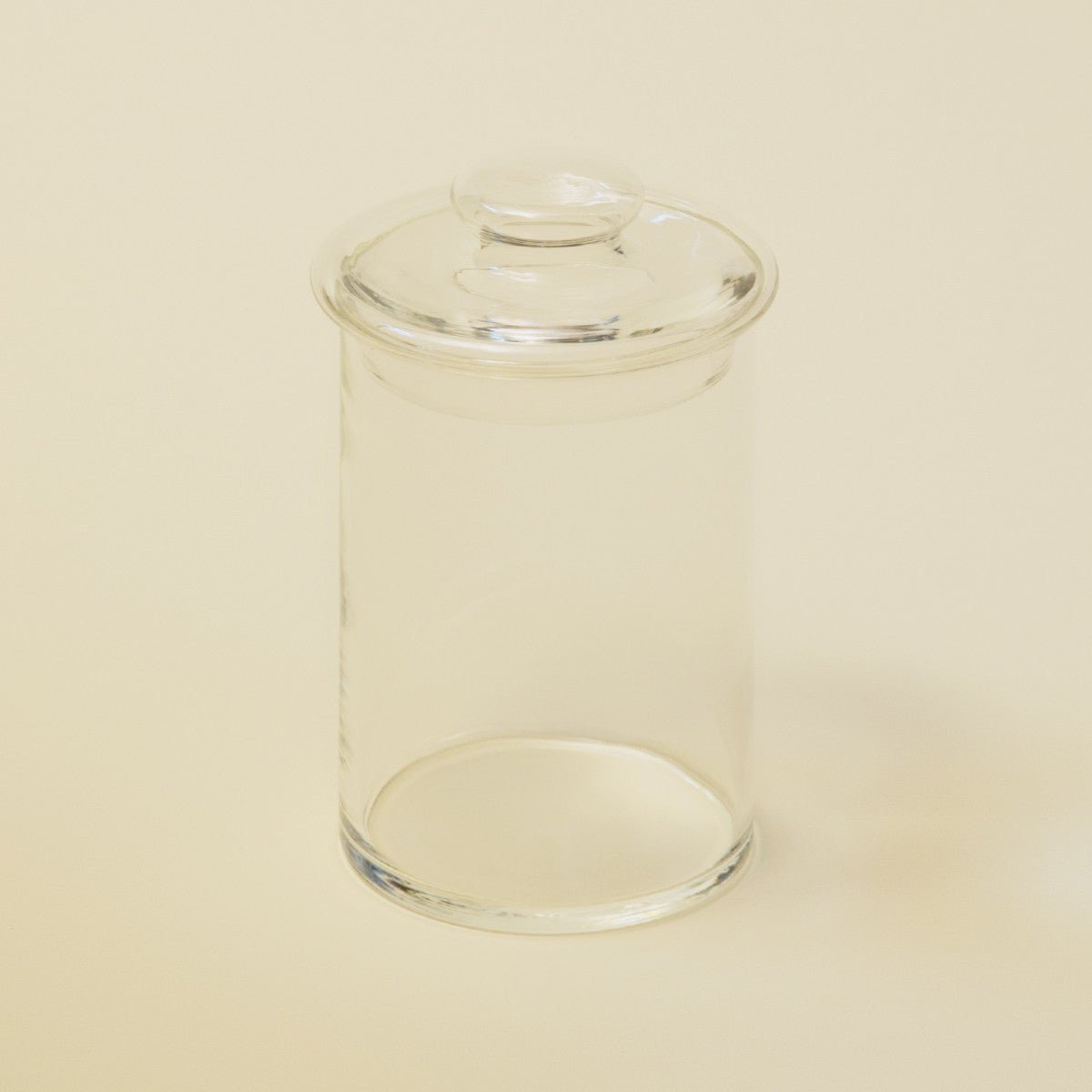 Glass Canister with Lid - M