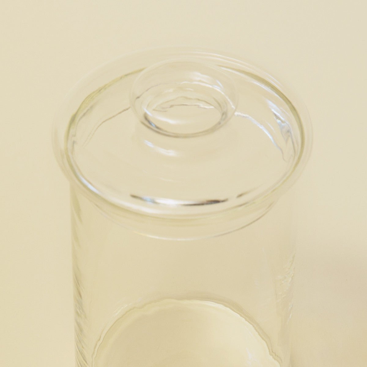 Glass Canister with Lid - M