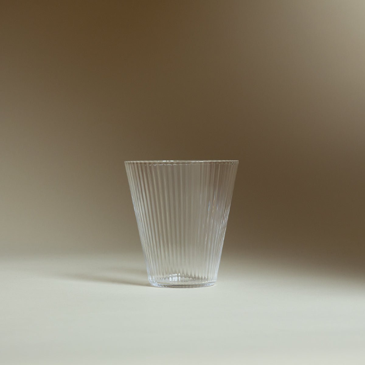 Japanese Drinking Glass - V Stripe
