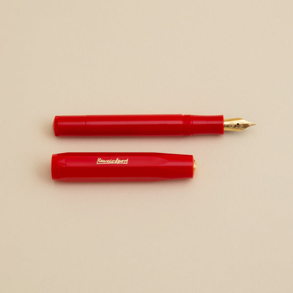 Kaweco Sport Fountain Pen - Red