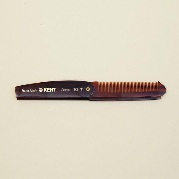 Kent Handmade Folding Comb - 82T