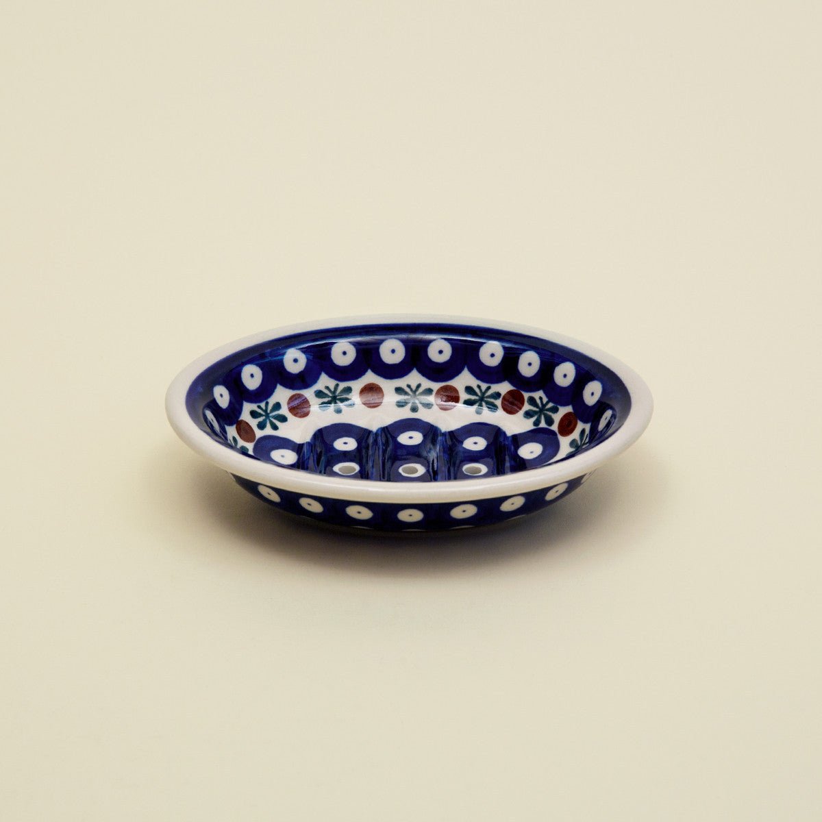 Polish Soap Dish - Blue