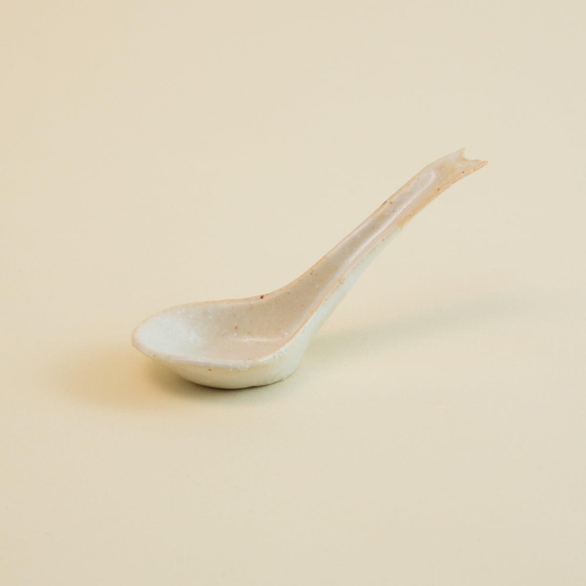 Japanese Renge Soup Spoon - Shino