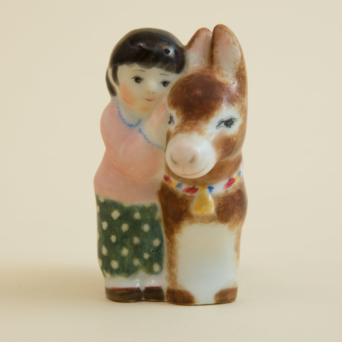Girl & Pony Figurine