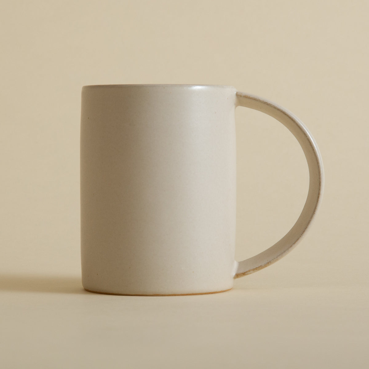 Oblong Mug - Ivory