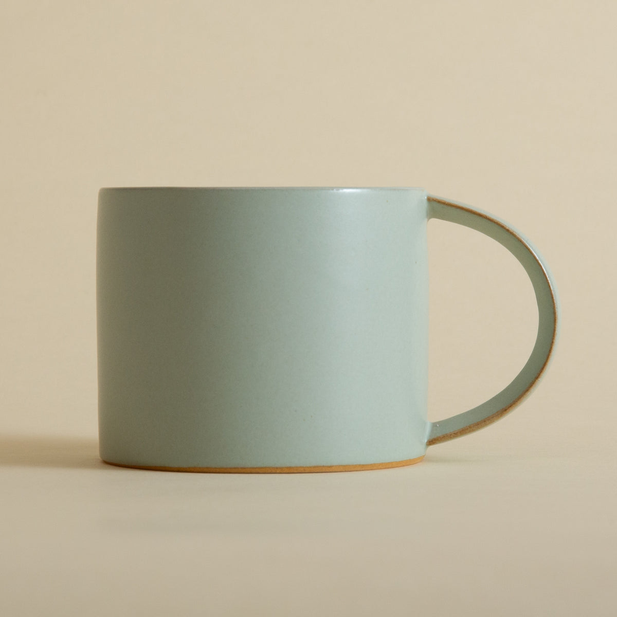 Square Mug - Celadon Green