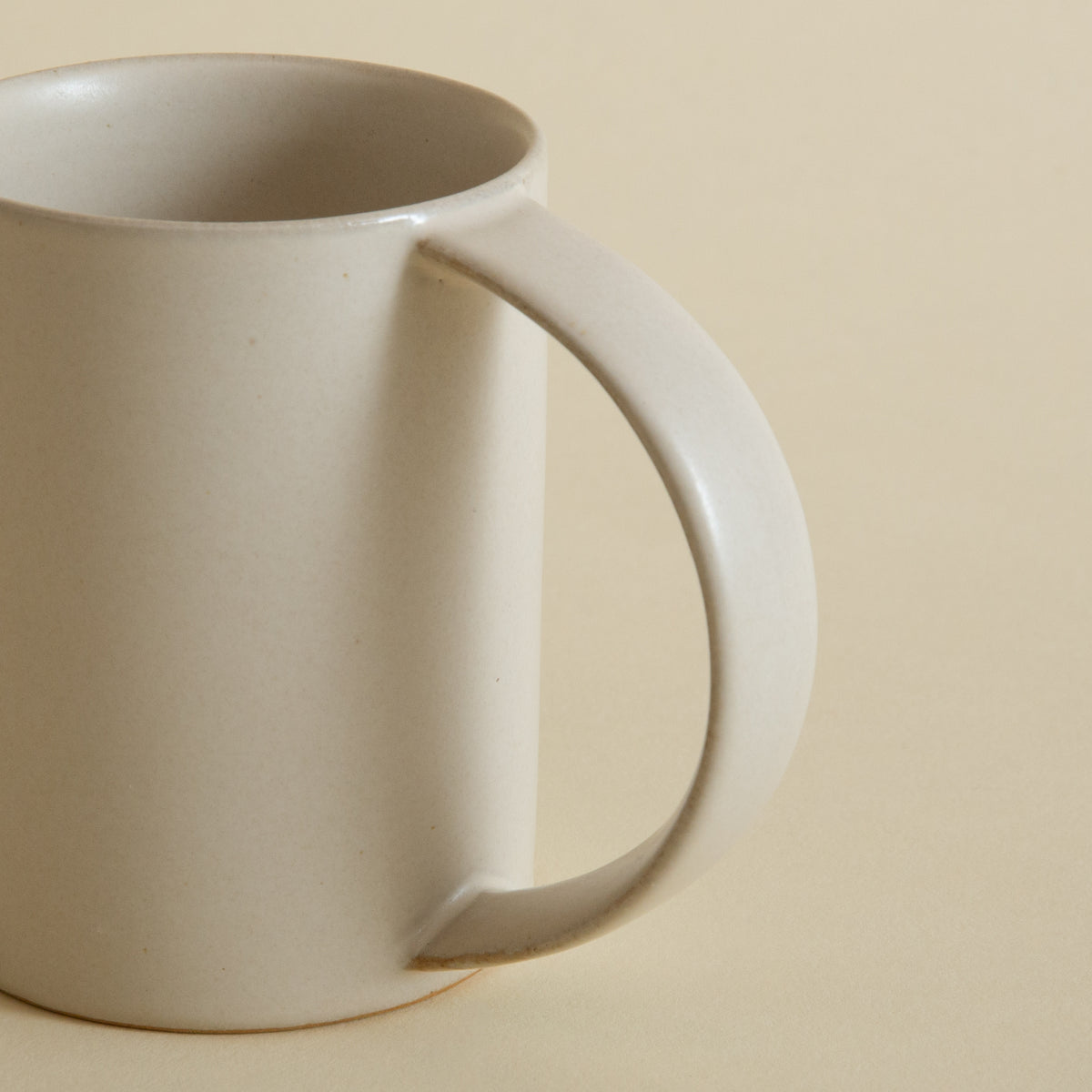 Oblong Mug - Ivory