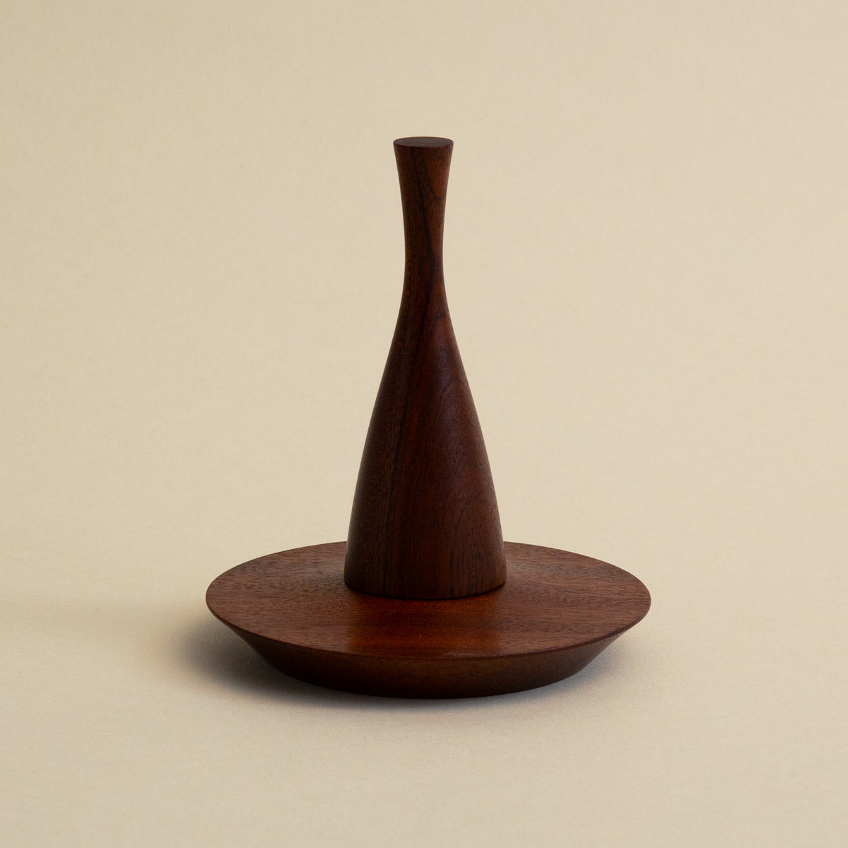 Candle Holder & Snuffer Set - Sapele