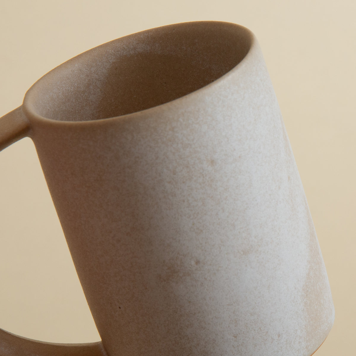 Oblong Mug - Stone Beige