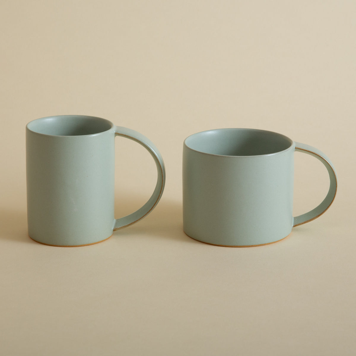 Oblong Mug - Celadon Green