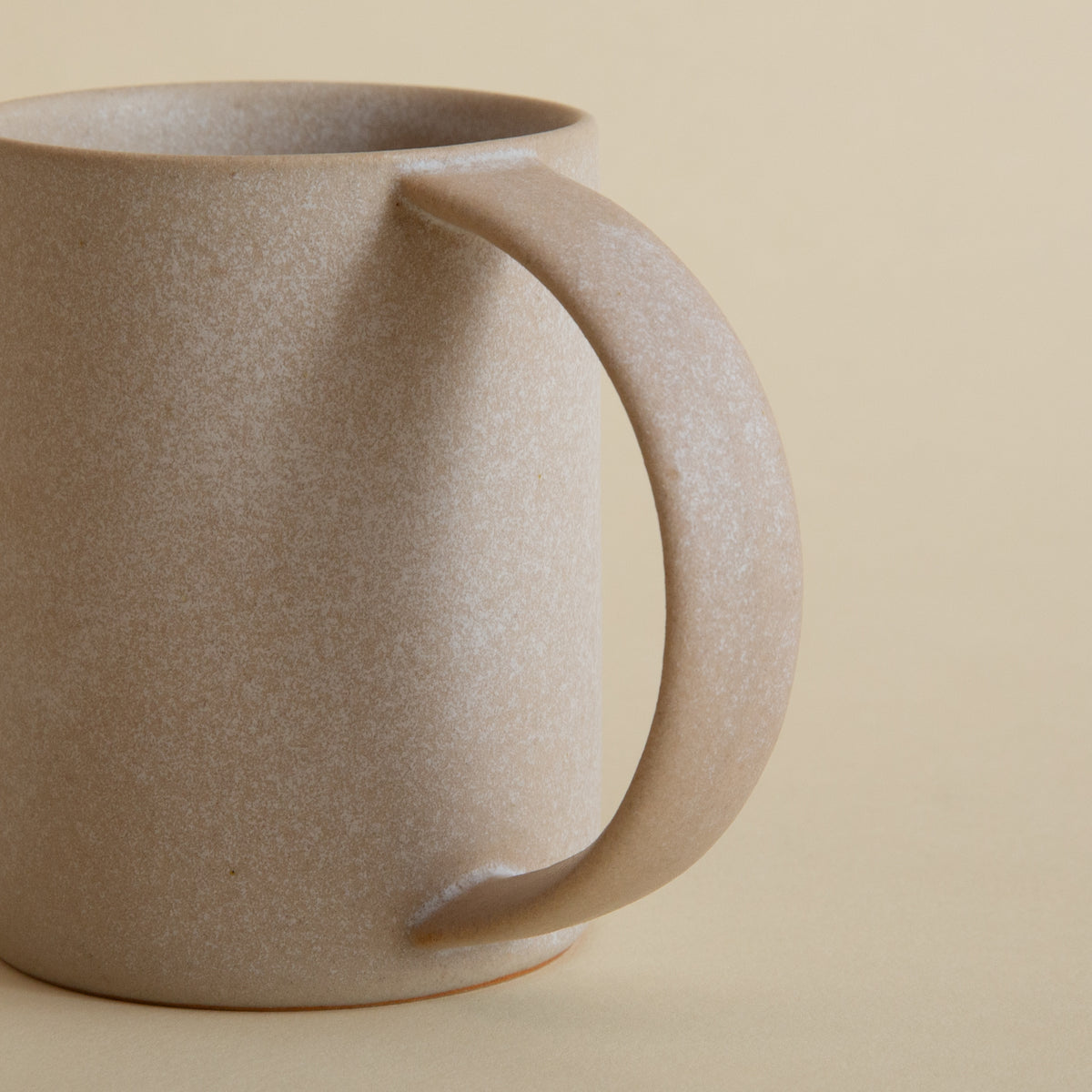 Oblong Mug - Stone Beige