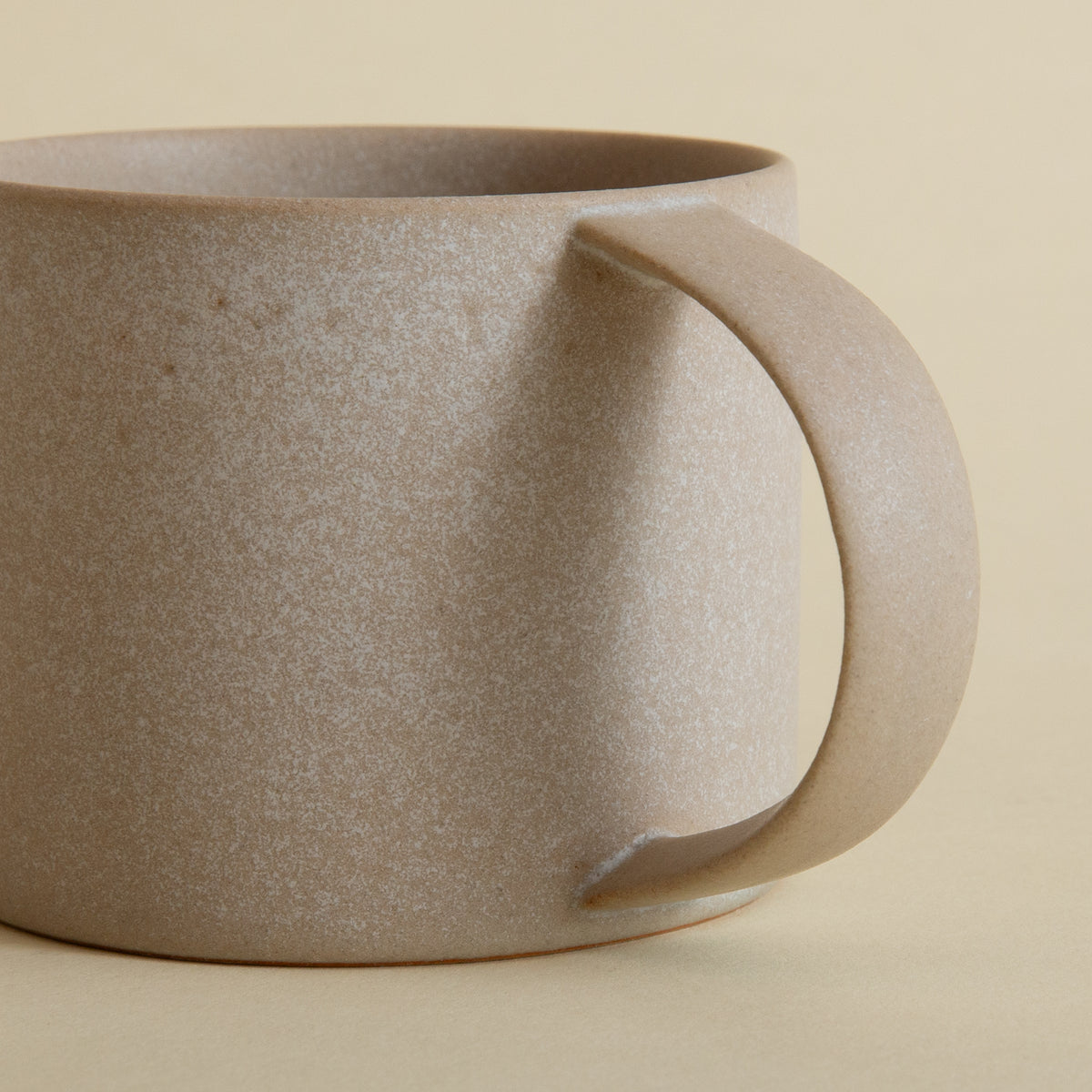 Square Mug - Stone Beige