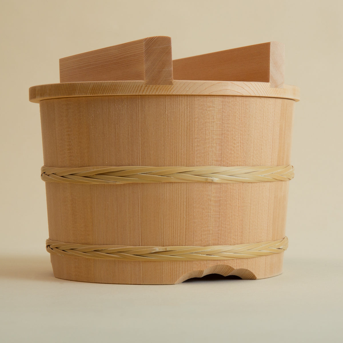Red Cypress Rice Container