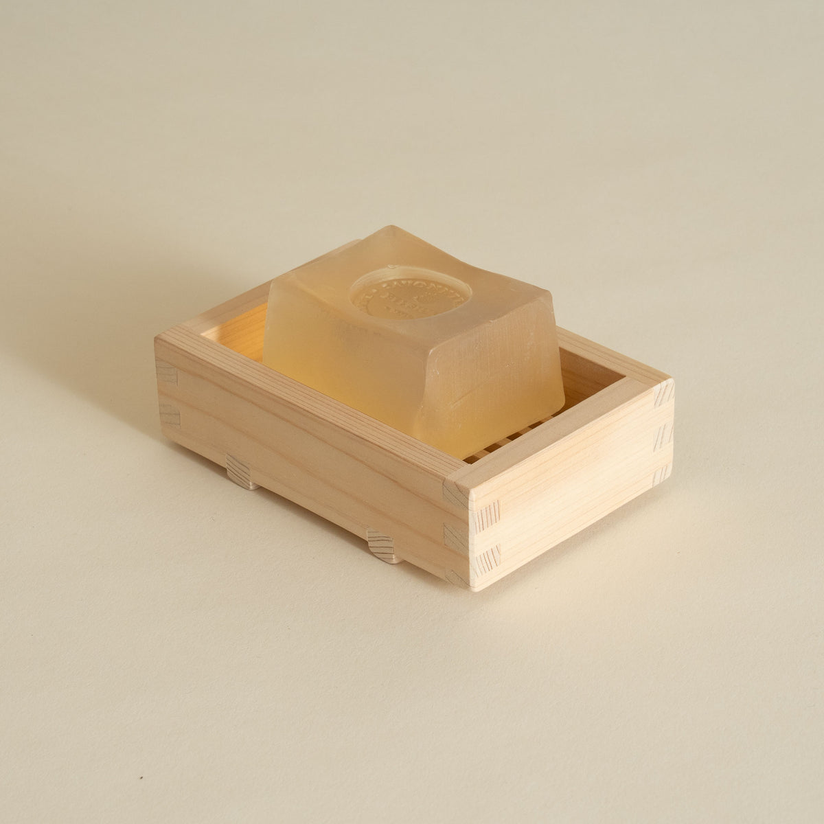 Hinoki Soap Dish - Removable Tray
