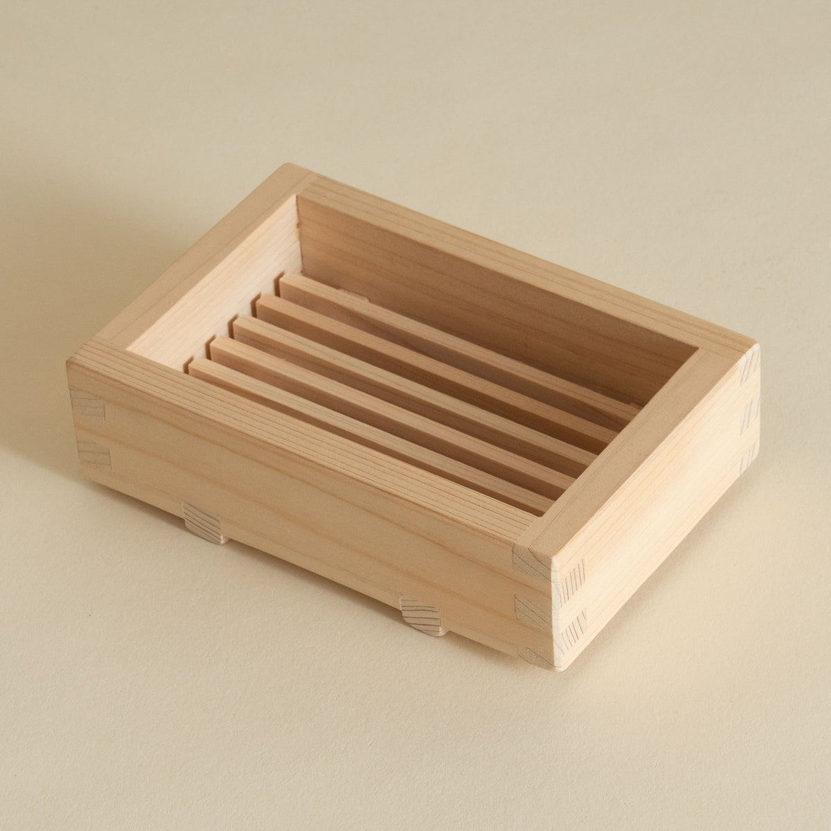 Hinoki Soap Dish - Removable Tray