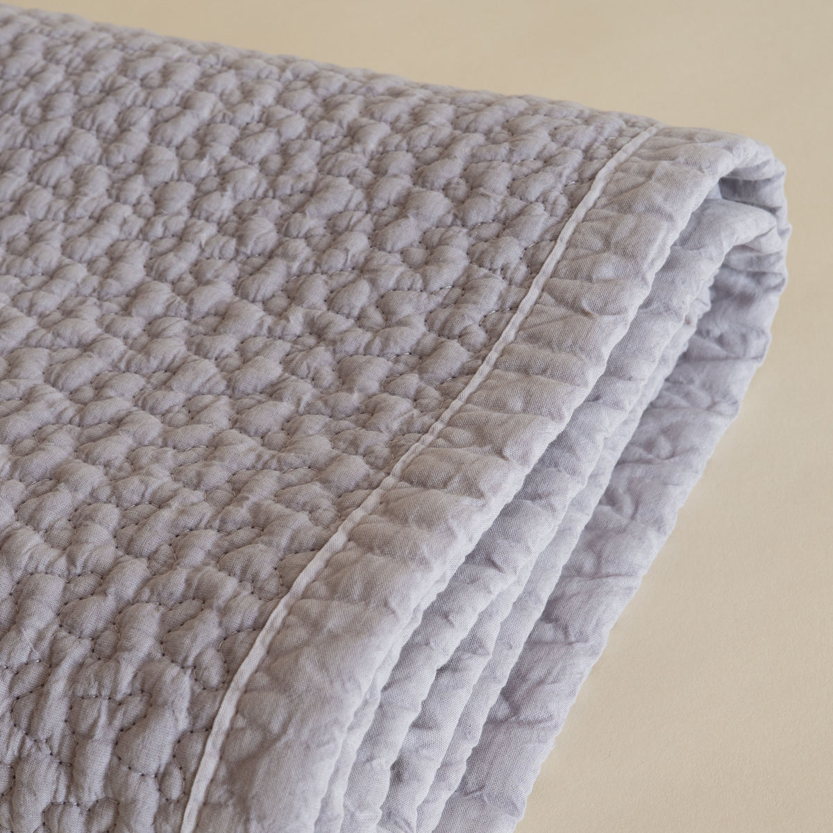 Korean Quilted Blanket - Gray
