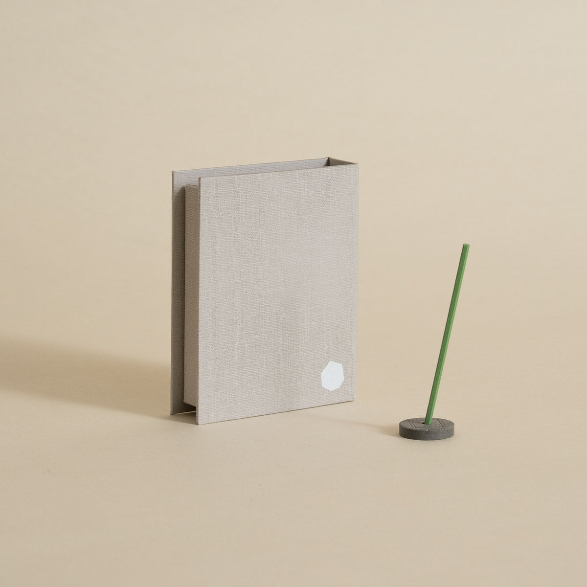 Iori by Horii Shichimeien Japanese incense sticks in a paper box with incense holder
