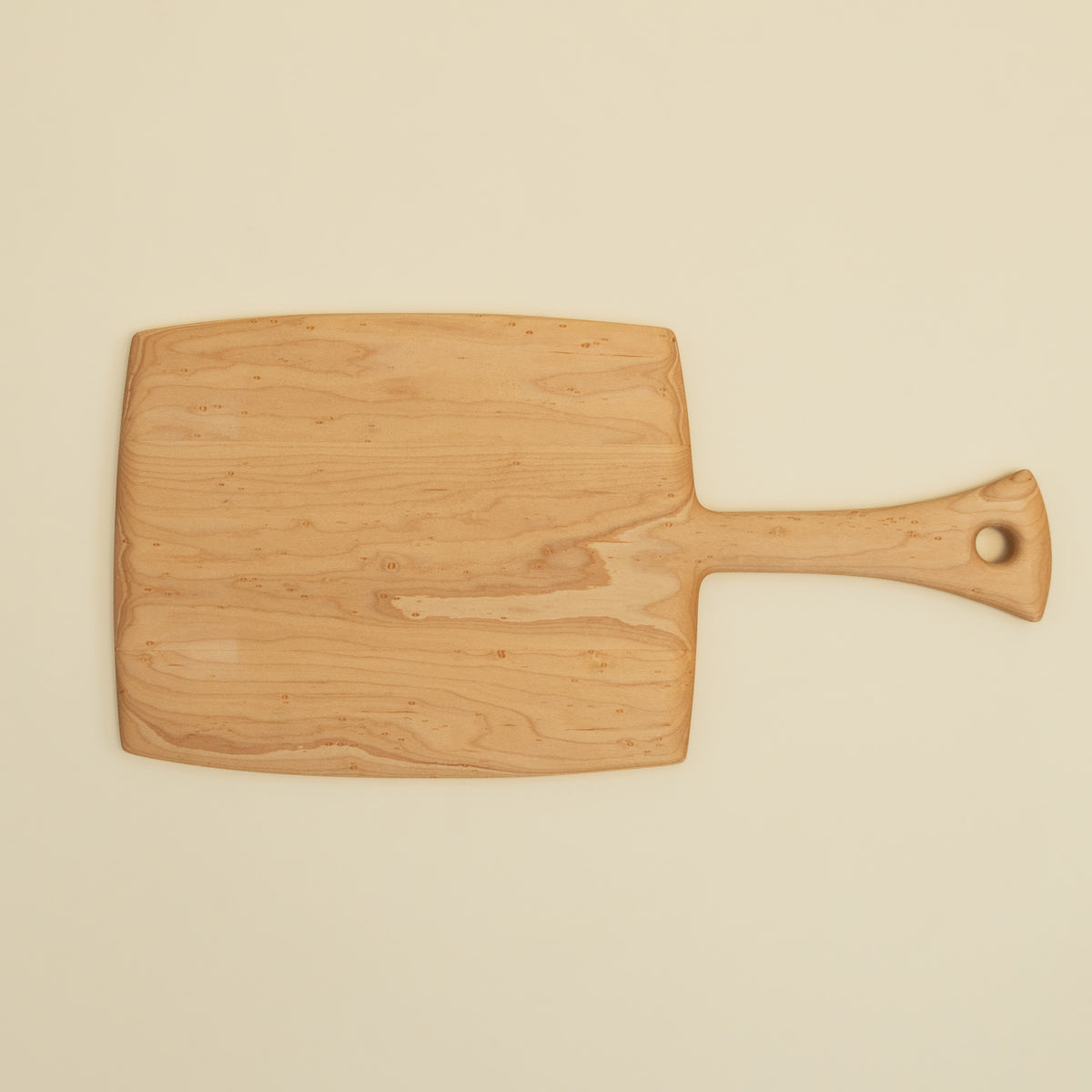 Maple Cutting Board with Handle - 7.75 x 15.5