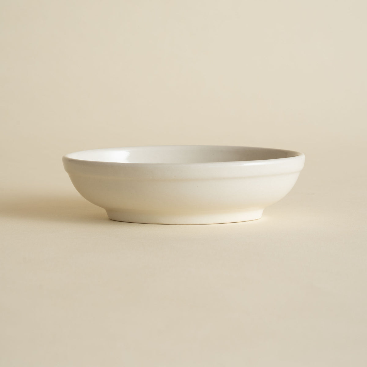 Polish Pottery Soap Dish - White